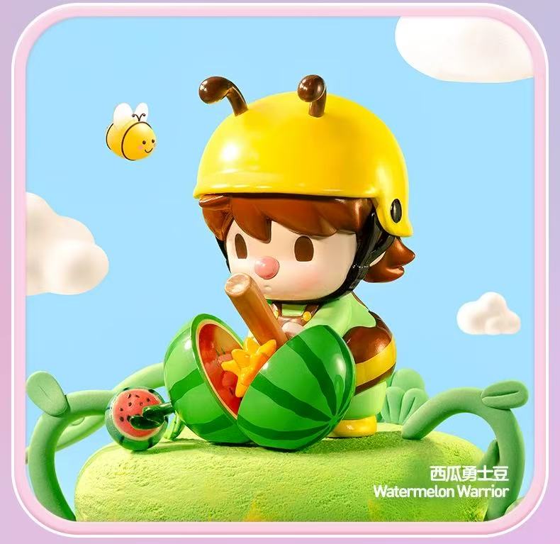Sweet bean fruit world adventure series figures