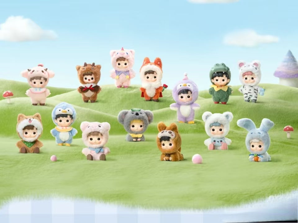 Hacipupu snuggle with you animal series plush blind box
