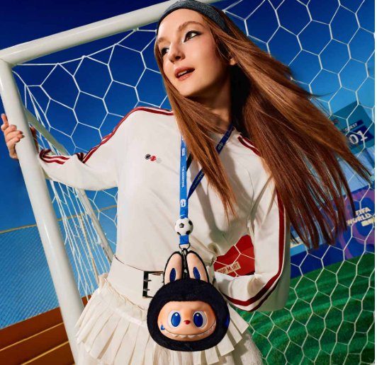 THE MONSTERS × FIFA SERIES -Vinyl Plush Head Pendant