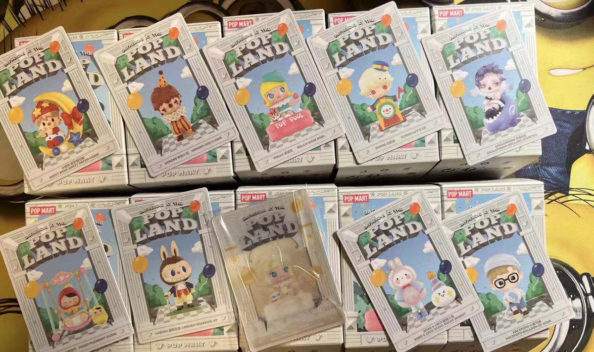 Gathering at the POP LAND Series Figures