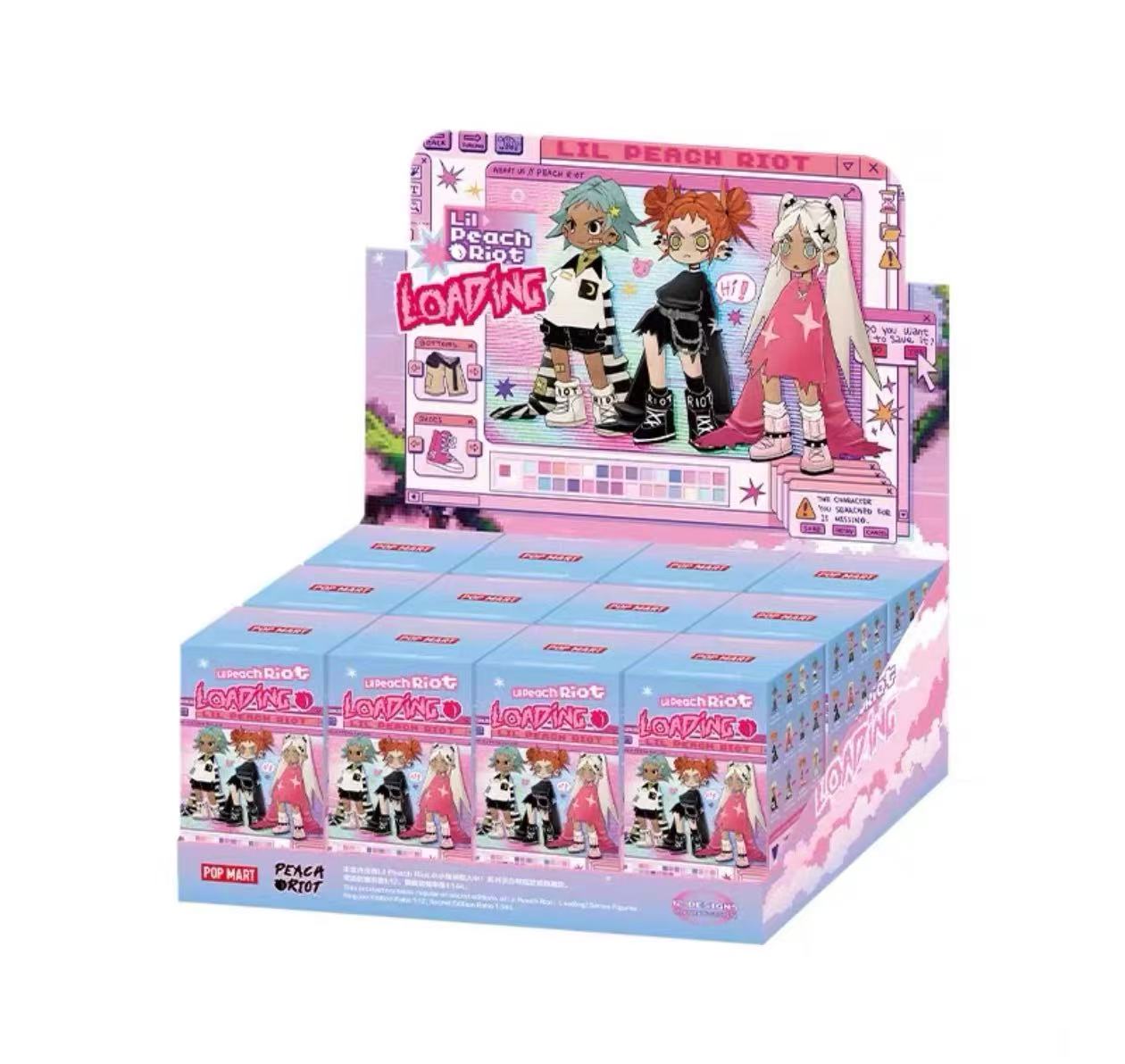 Lil Peach Riot：Loading! Series Figures