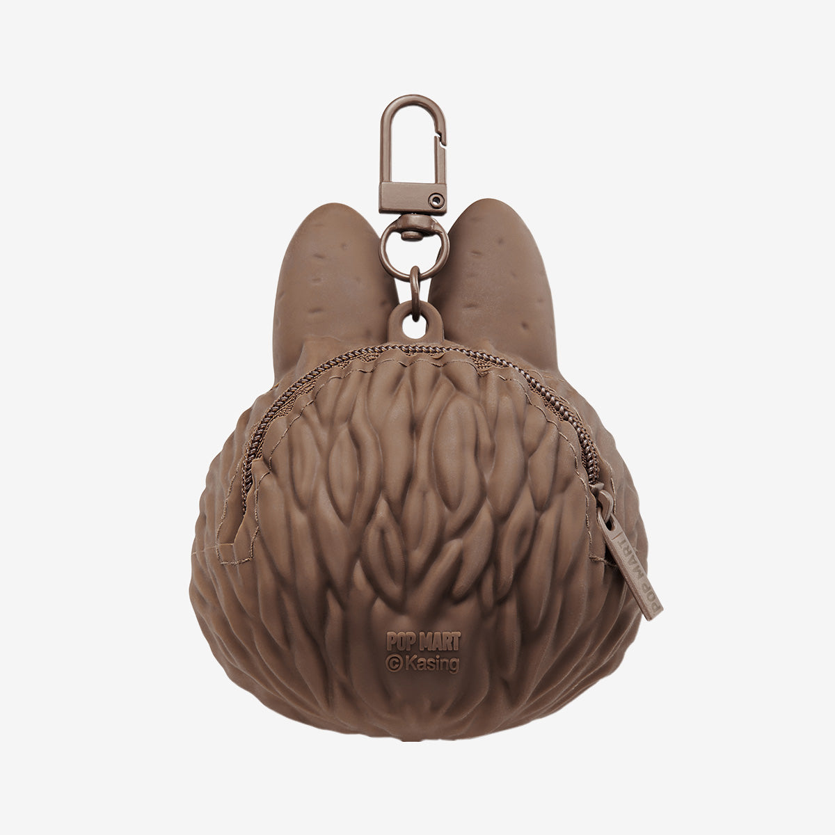 LABUBU Originals-Brown Silicone Earphone Bag（pre order）