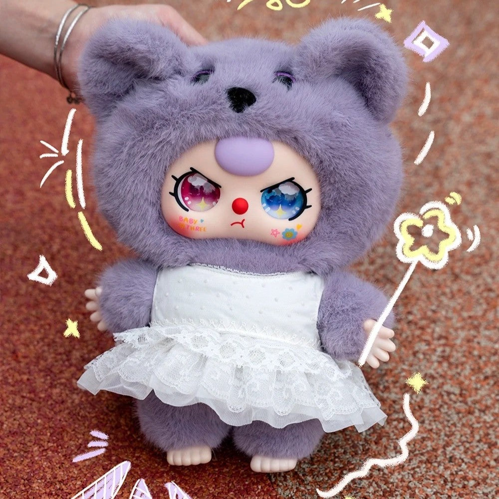 Baby three years old V3 400% plush doll cute ornaments gift