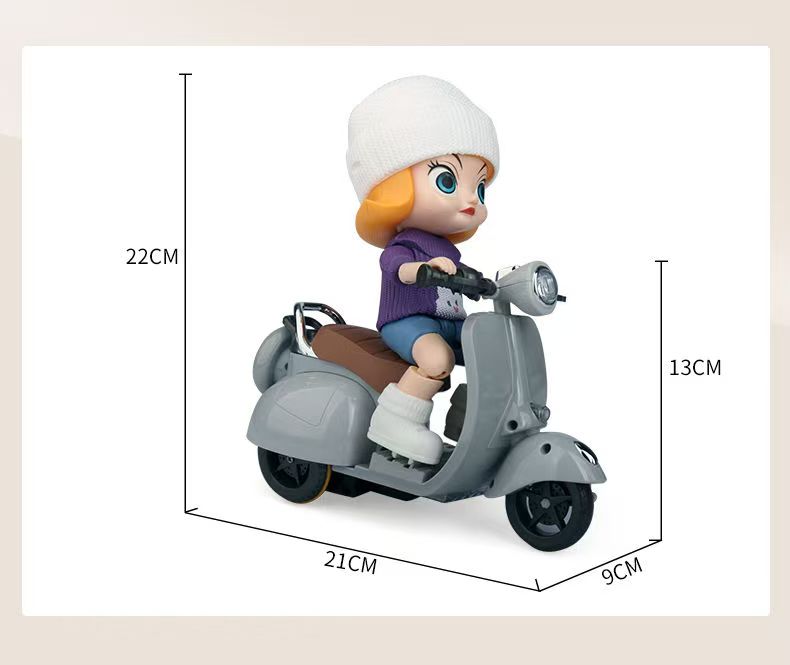 LABUBU CAR scooter for plush toys