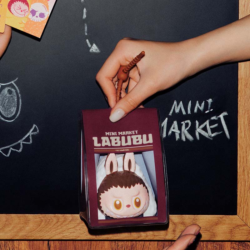 Labubu Wacky Mart Store Series Pinch squishy Pendant Blind Box