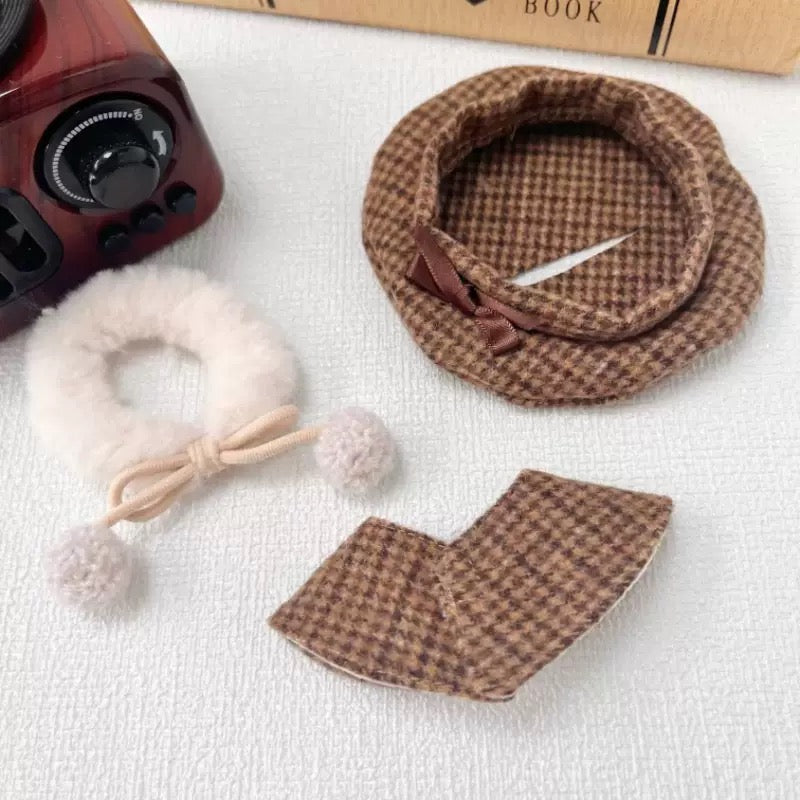 brown hat dress