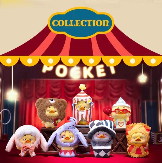 POCKET UPSET DUCK-crazy circus duck series blind box