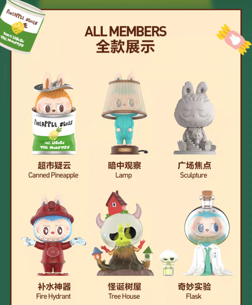 The Monsters Hidden Series figures