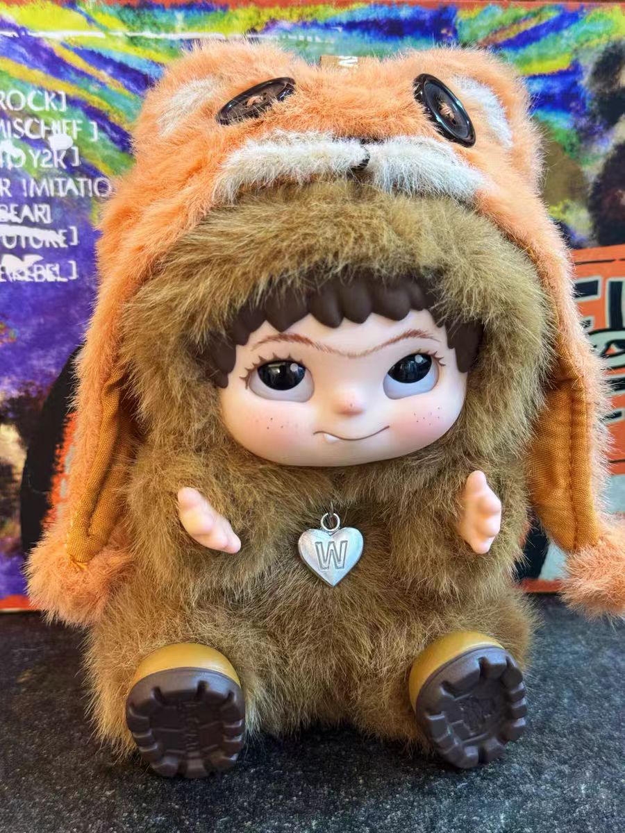 WAKUKU Fuzzy Trendy Party Series plush pendant toy