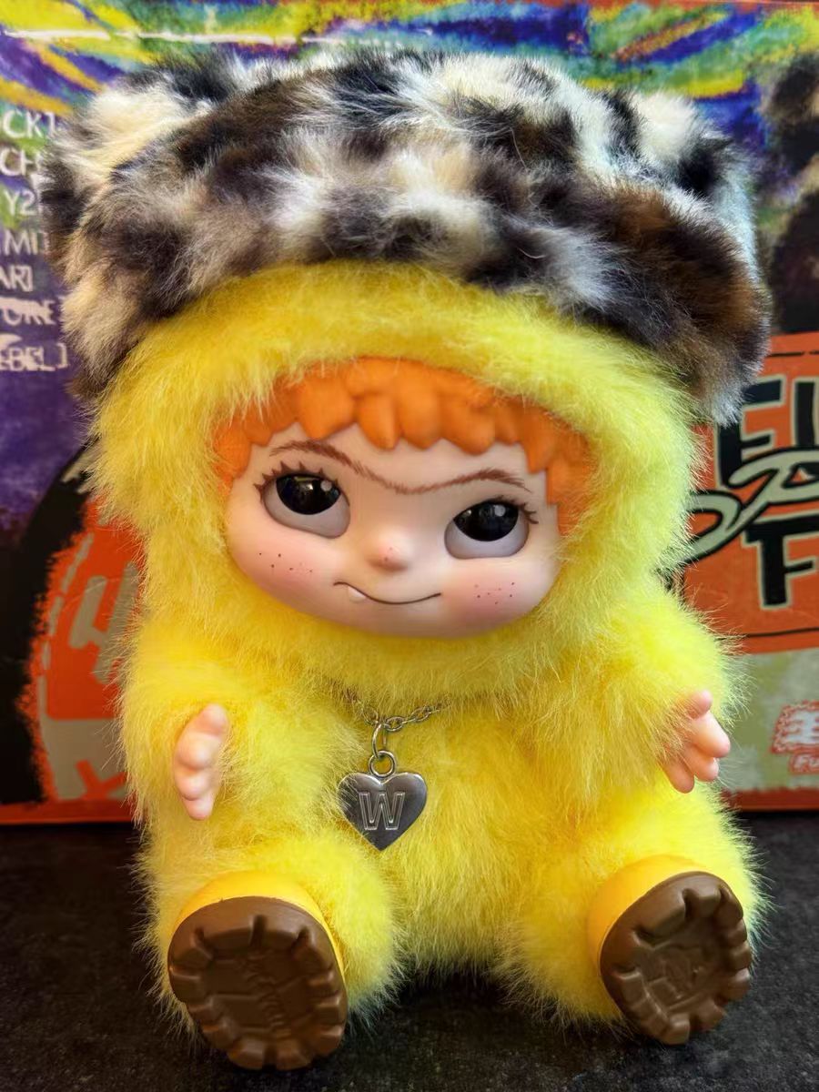 WAKUKU Fuzzy Trendy Party Series plush pendant toy