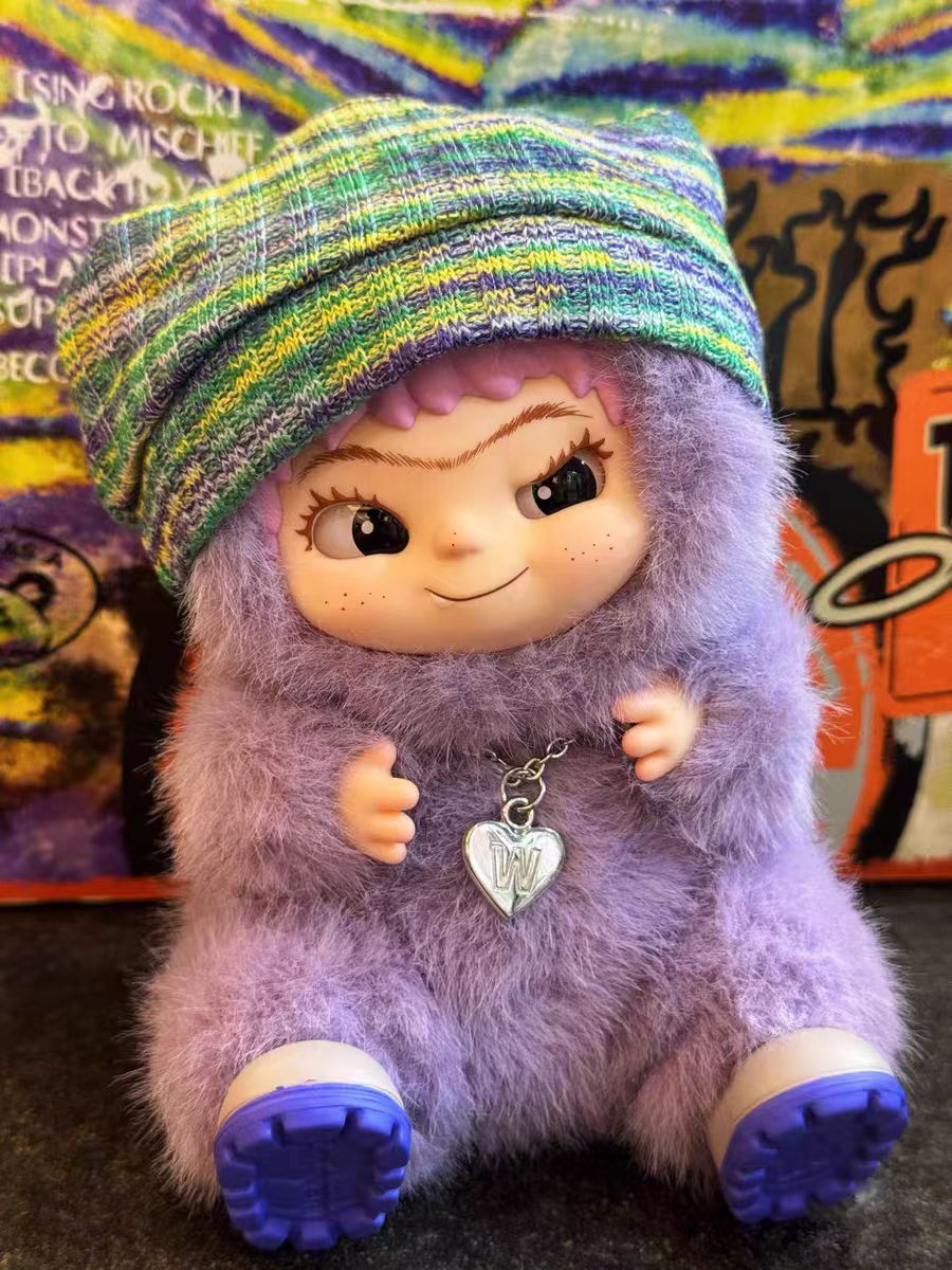 WAKUKU Fuzzy Trendy Party Series plush pendant toy