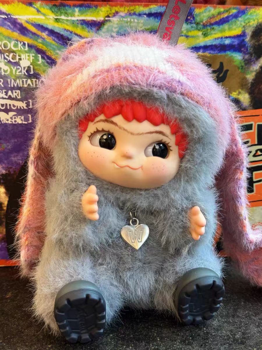 WAKUKU Fuzzy Trendy Party Series plush pendant toy
