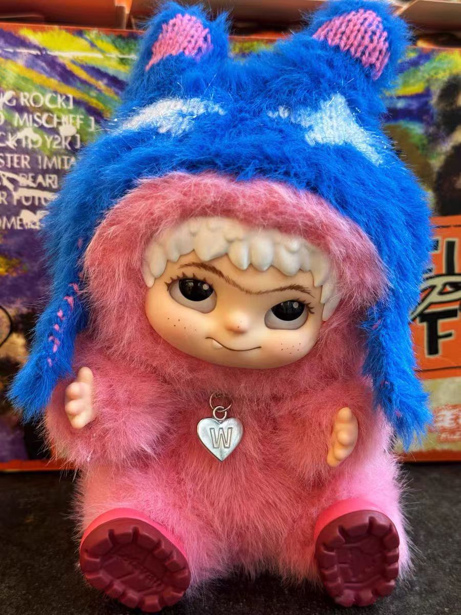 WAKUKU Fuzzy Trendy Party Series plush pendant toy
