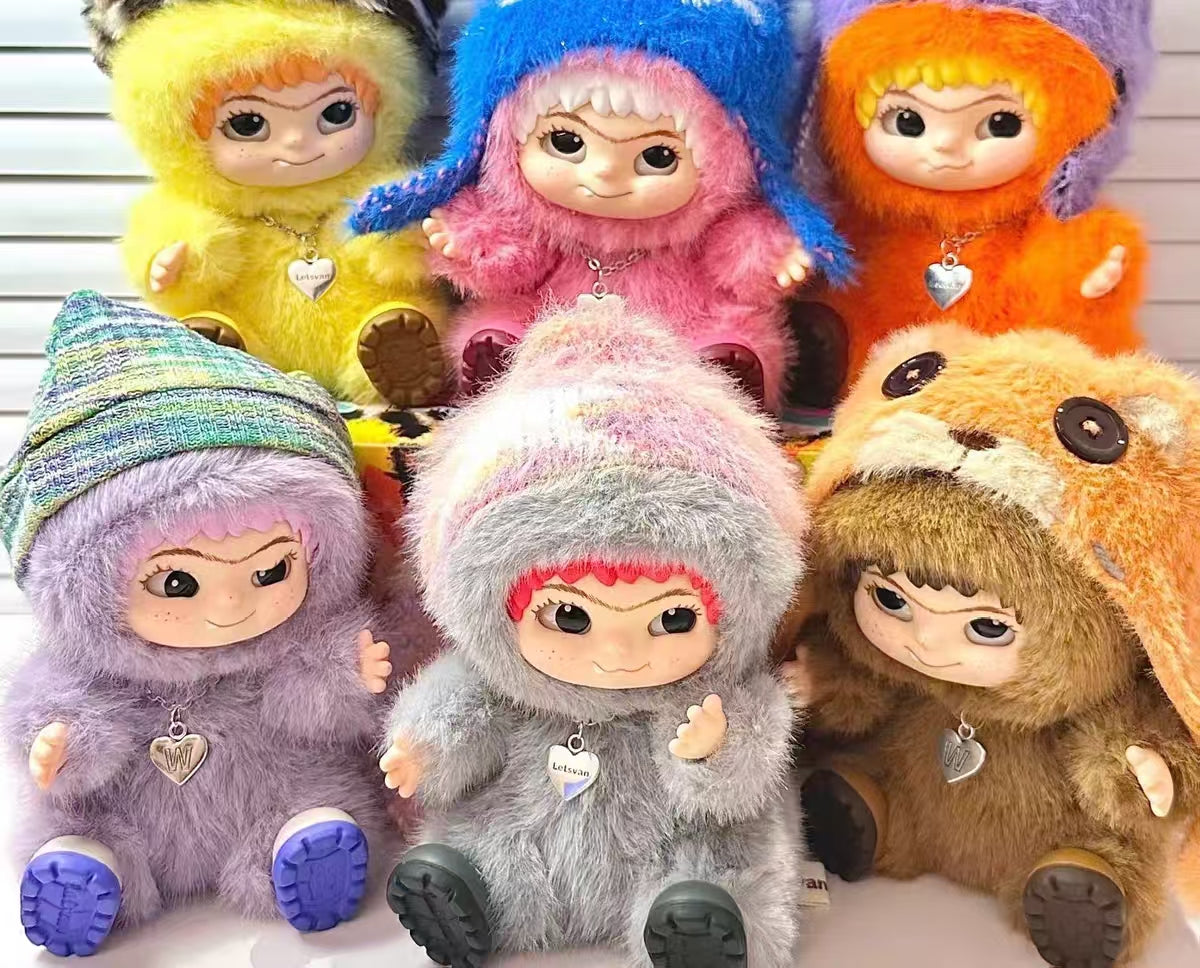WAKUKU Fuzzy Trendy Party Series plush pendant toy