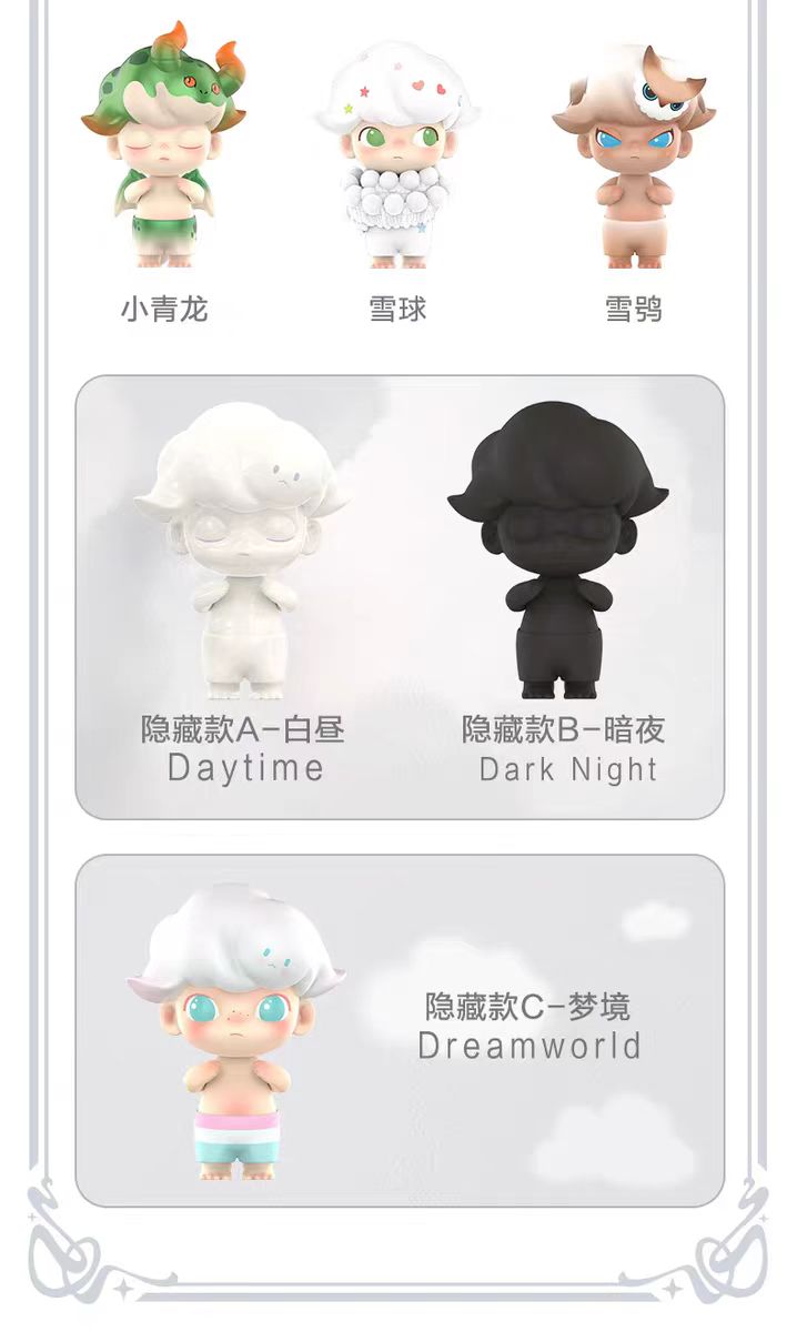 DIMOO Retro Series Figures