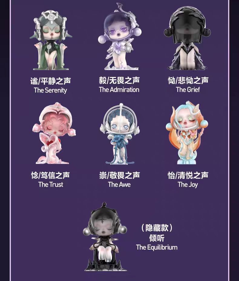 SKULLPANDA The Sound Series Figures