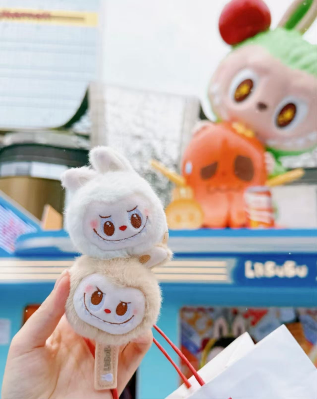LABUBU SEAFOOD BALLS PLUSH PENDANT
