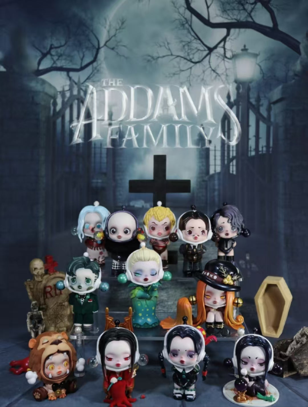 SKULL PANDA THE ADDAMS FAMILY Series Blind Box