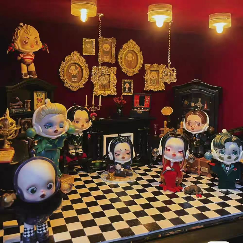 SKULL PANDA THE ADDAMS FAMILY Series Blind Box