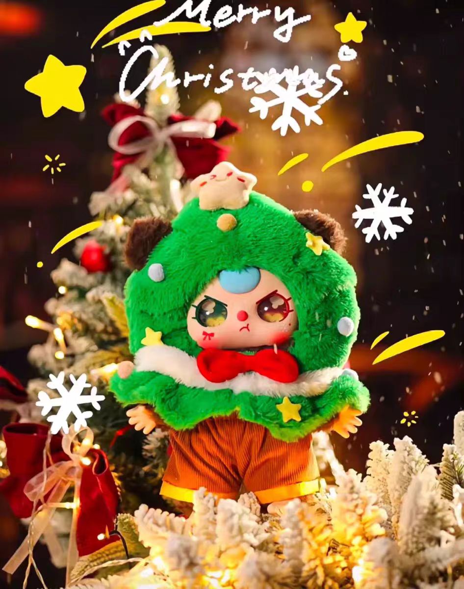 BABY Three -Christmas 400% Plush Blind Box