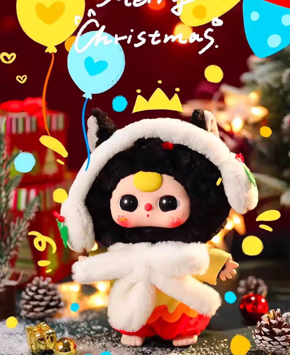 BABY Three -Christmas 400% Plush Blind Box