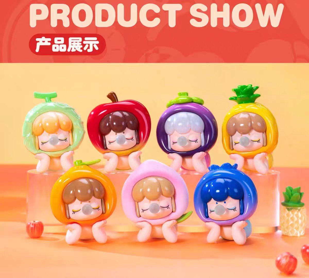 Nanci Fruits Series figures