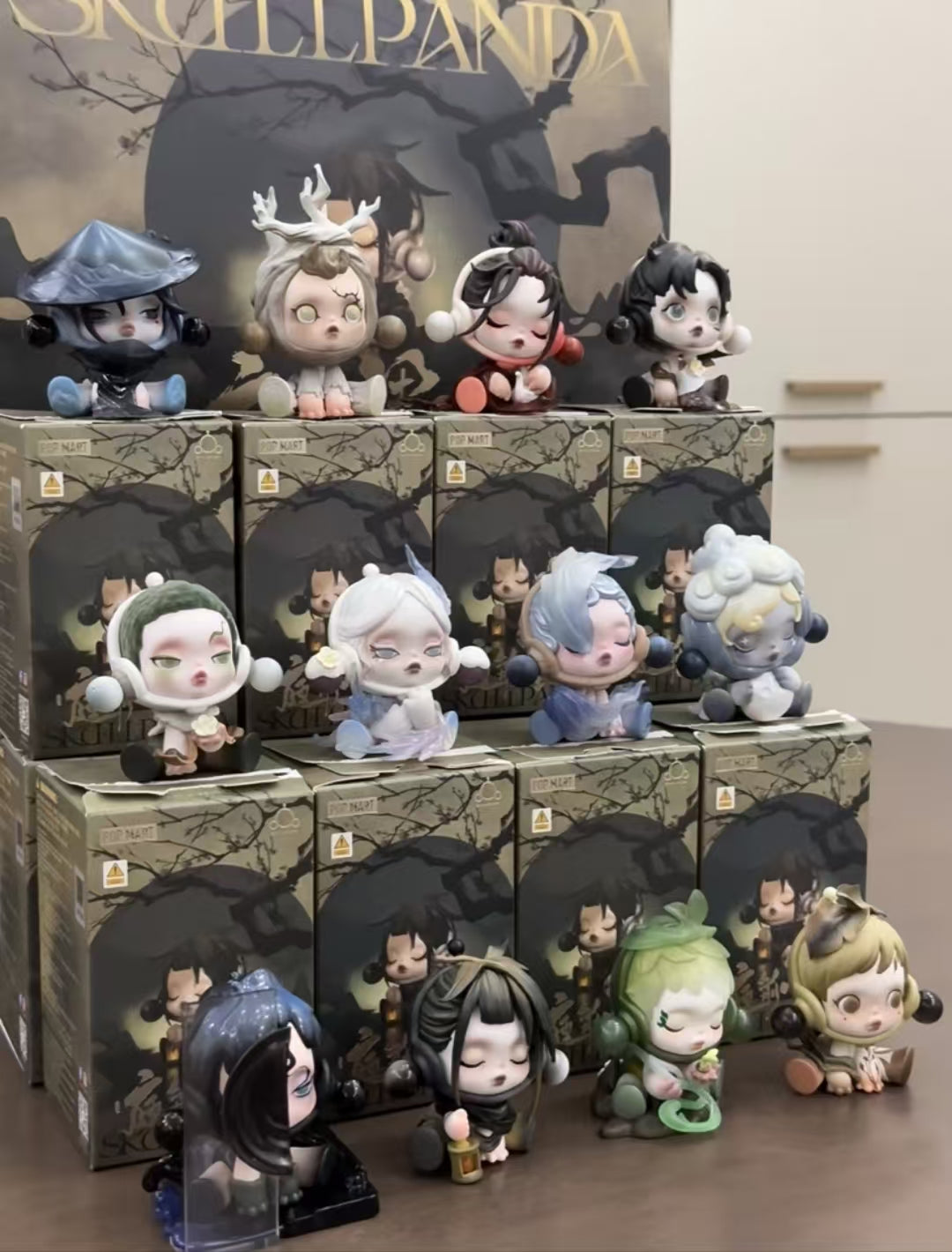 SKULLPAND The Ink Plum Blossom Series Figures