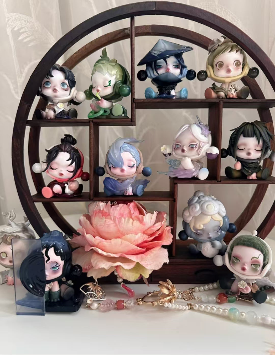SKULLPAND The Ink Plum Blossom Series Figures