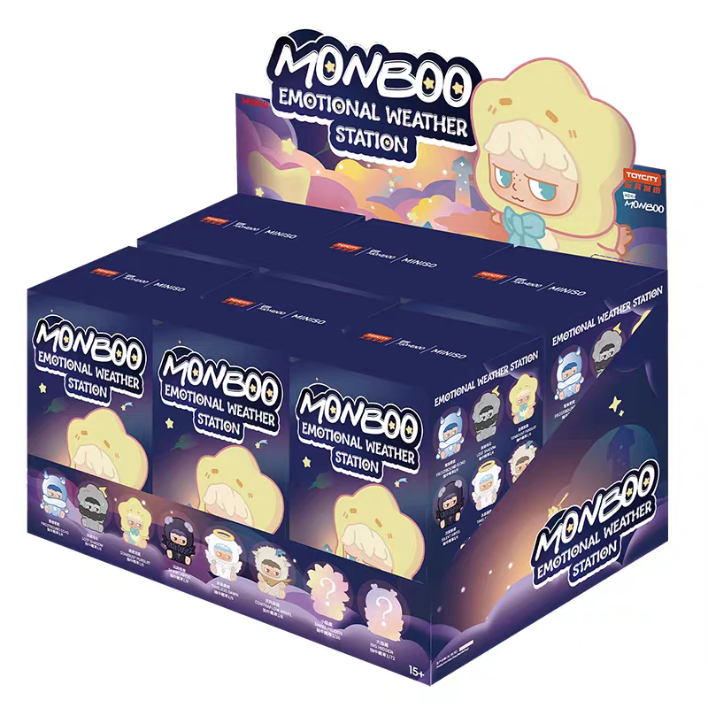 MONBOO Emotional Weather Station Collectio Vinyl Plush