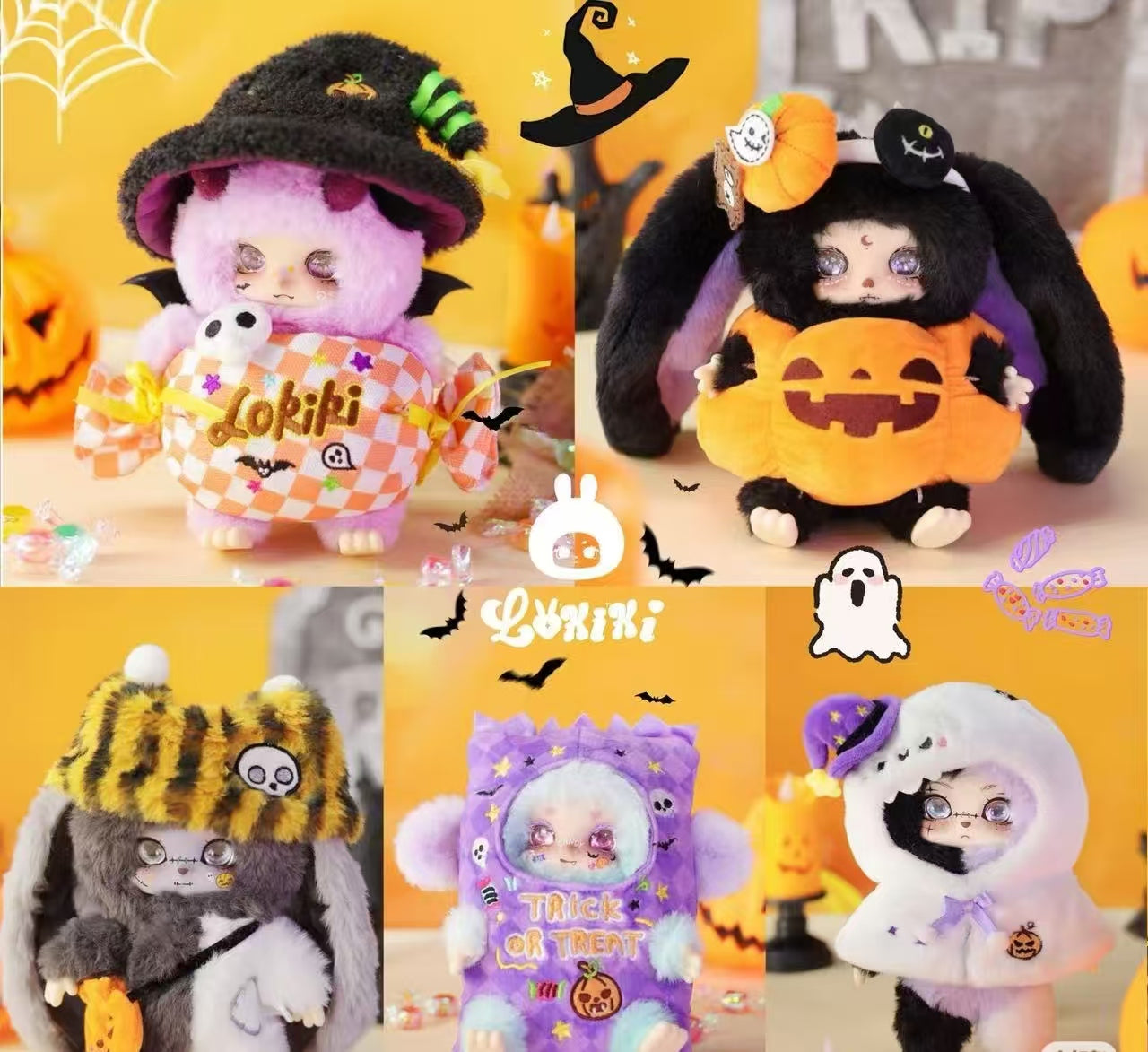 LOKIKI Trick or Treat Series Plush
