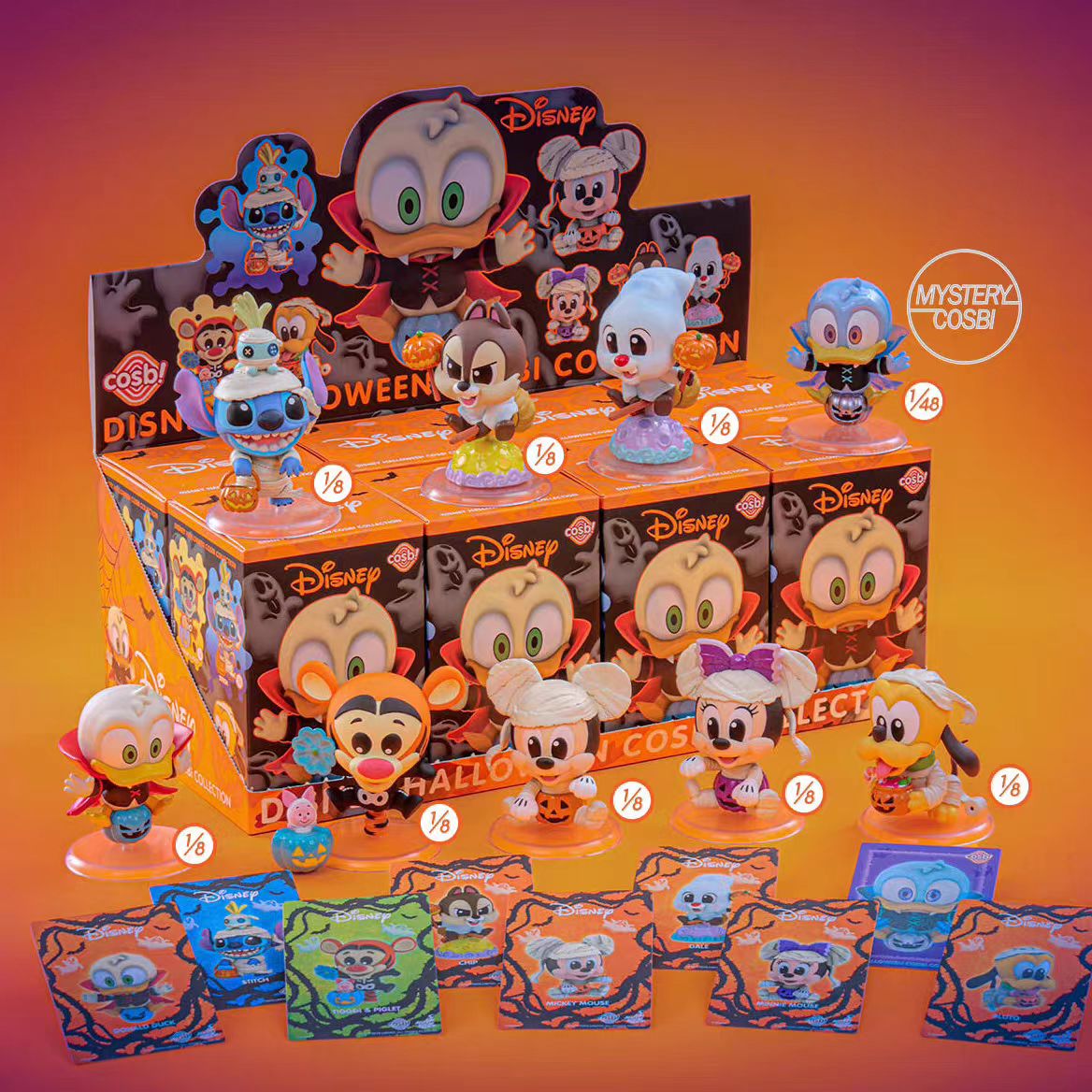 Pumpkin Party COSBI series figures