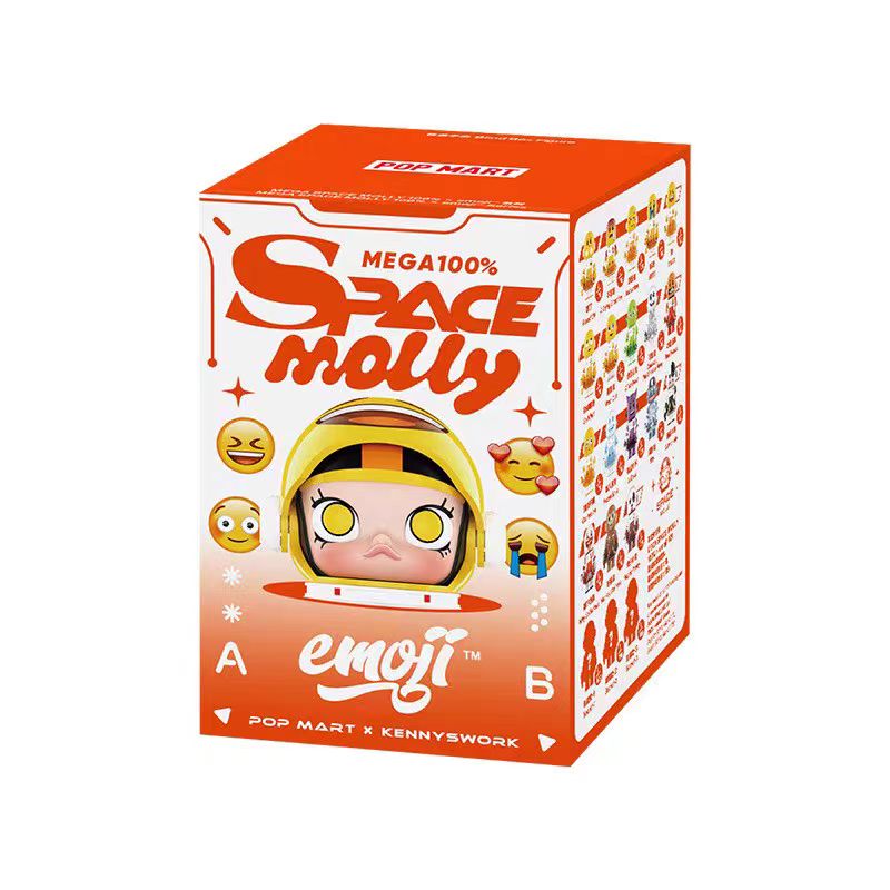 MEGA SPACE MOLLY 100% x emoji Series