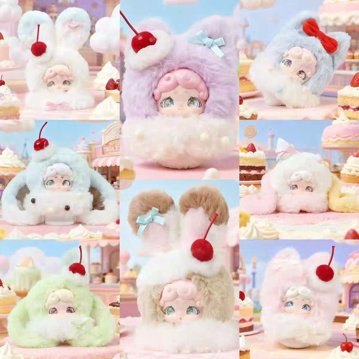 Lucky Deer Nai Rongrong Ice Series plush
