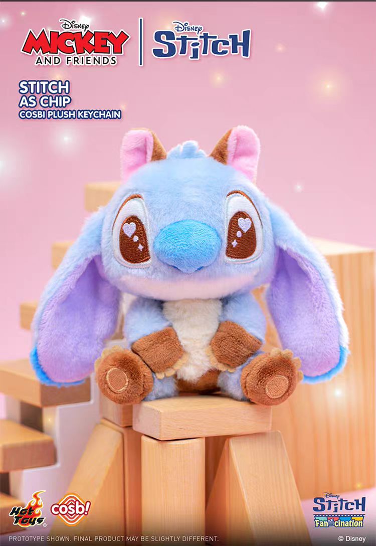 Stitch Cosbi Plush Keychain Collection