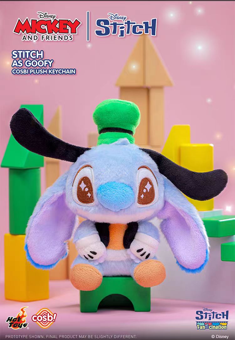 Stitch Cosbi Plush Keychain Collection