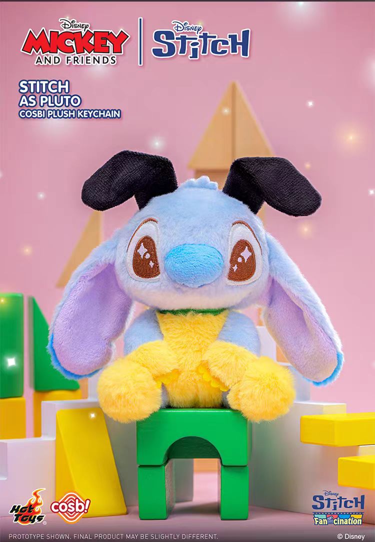 Stitch Cosbi Plush Keychain Collection