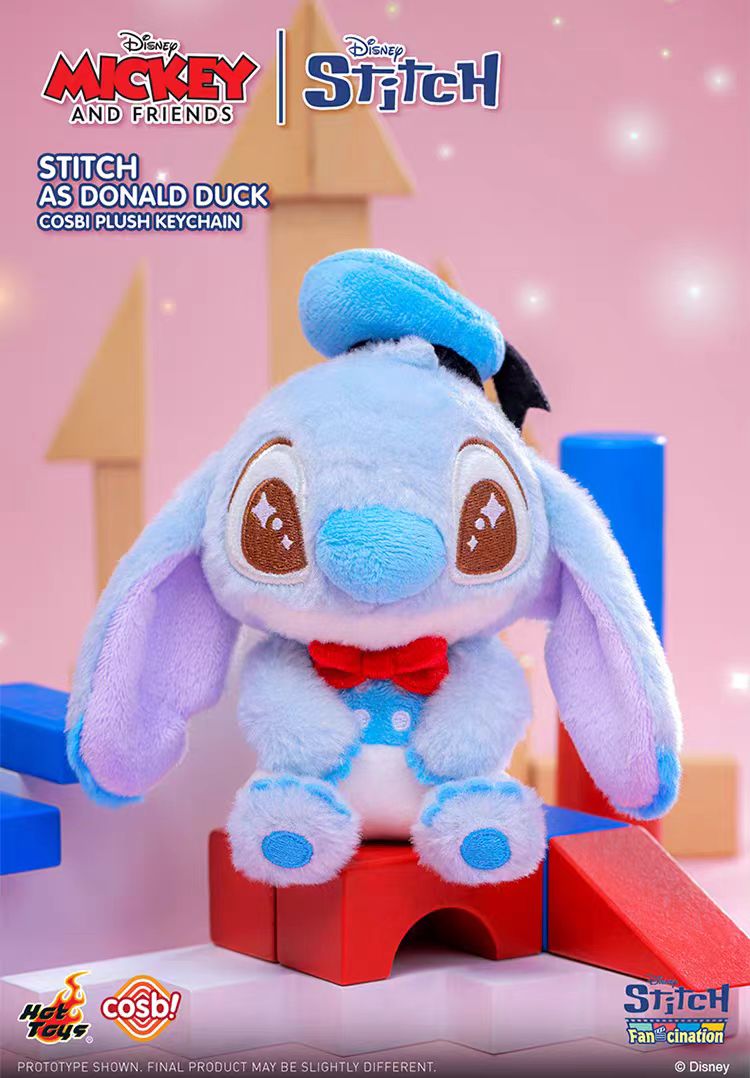 Stitch Cosbi Plush Keychain Collection