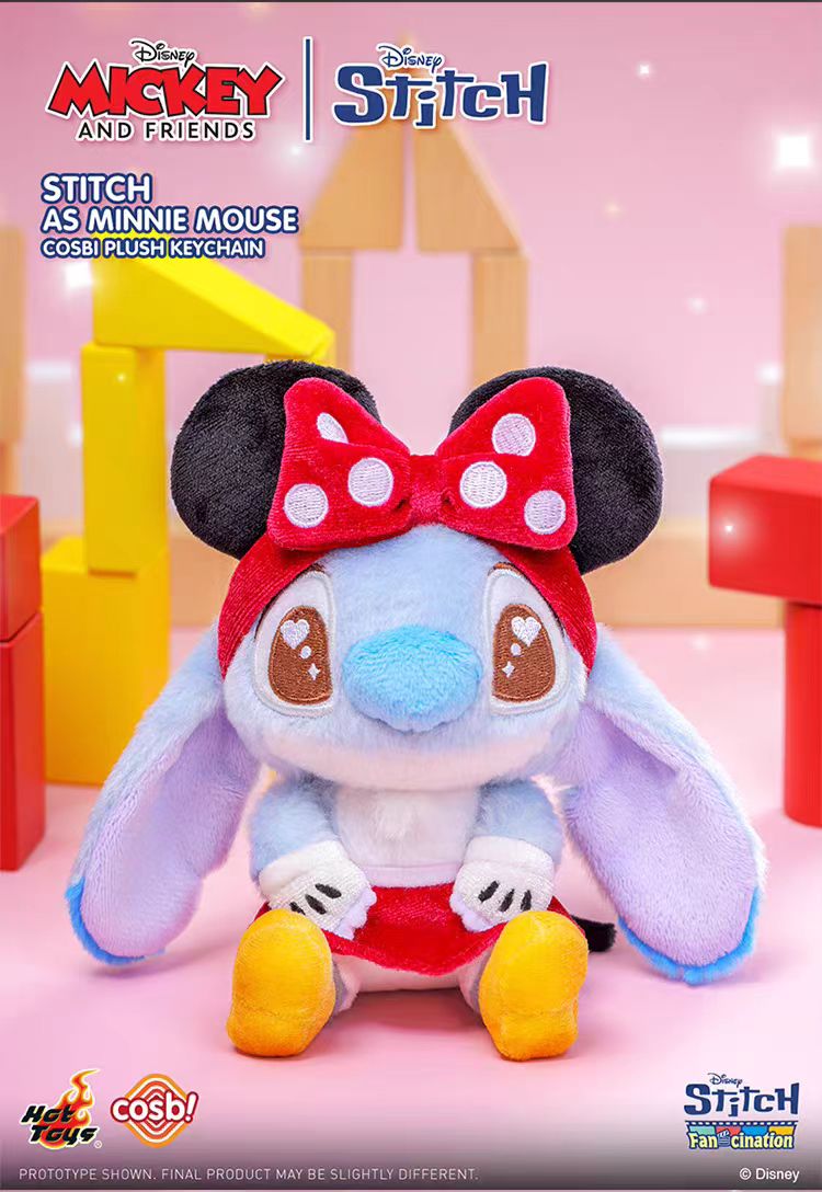 Stitch Cosbi Plush Keychain Collection