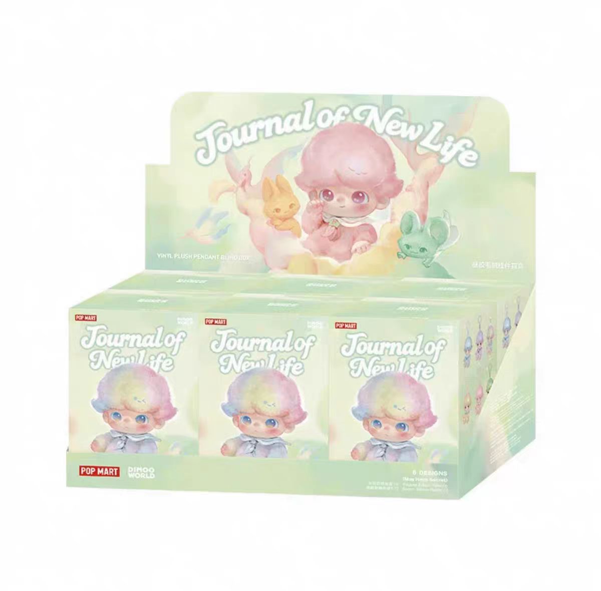 DIMOO Journal of New Life Series-Vinyl Plush Pendant Blind Box