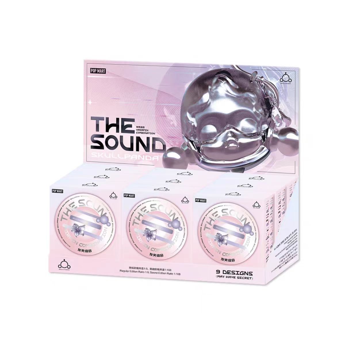 SKULLPANDA The Sound Series Hairpin Combination-Pre order