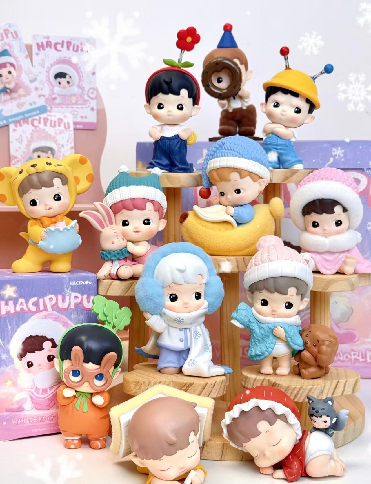 HACIPUPU Whispers of My World Series Figures