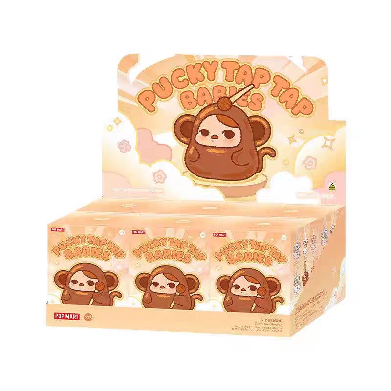 Pucky Tap Tap Babies Series-Vinyl Plush Pendant Blind Box- pre order
