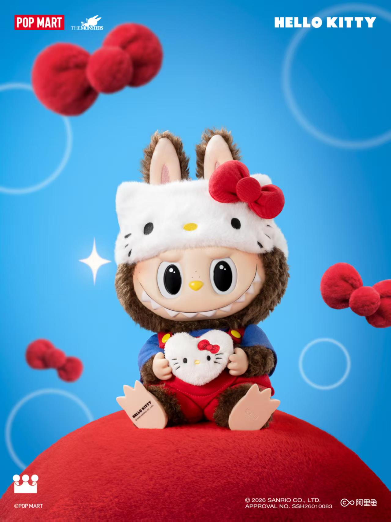 THE MONSTERS × HELLO KITTY - Vinyl Plush Doll