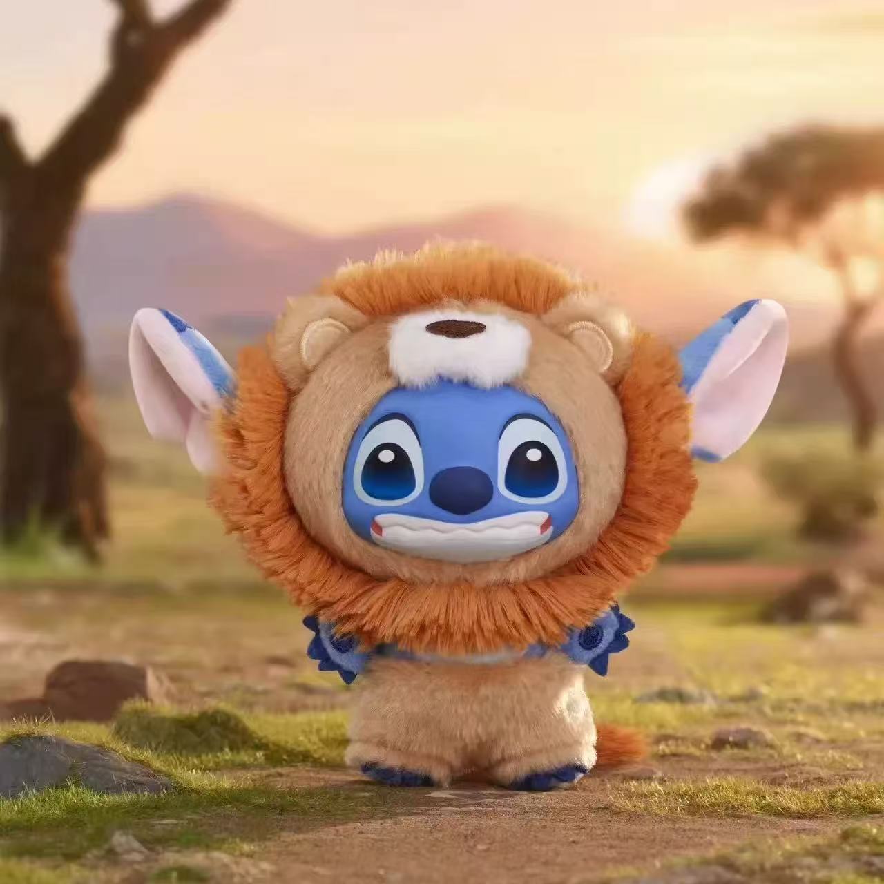 Disney Stitch Wild Animal Series vinyl plush