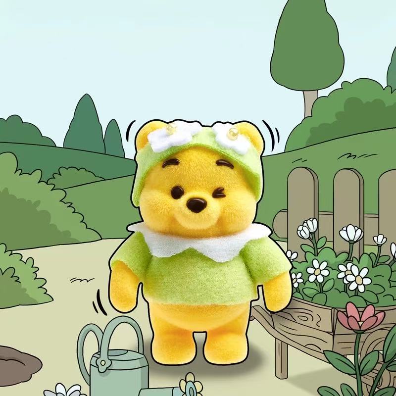 Winnie the Pooh Touching Garden