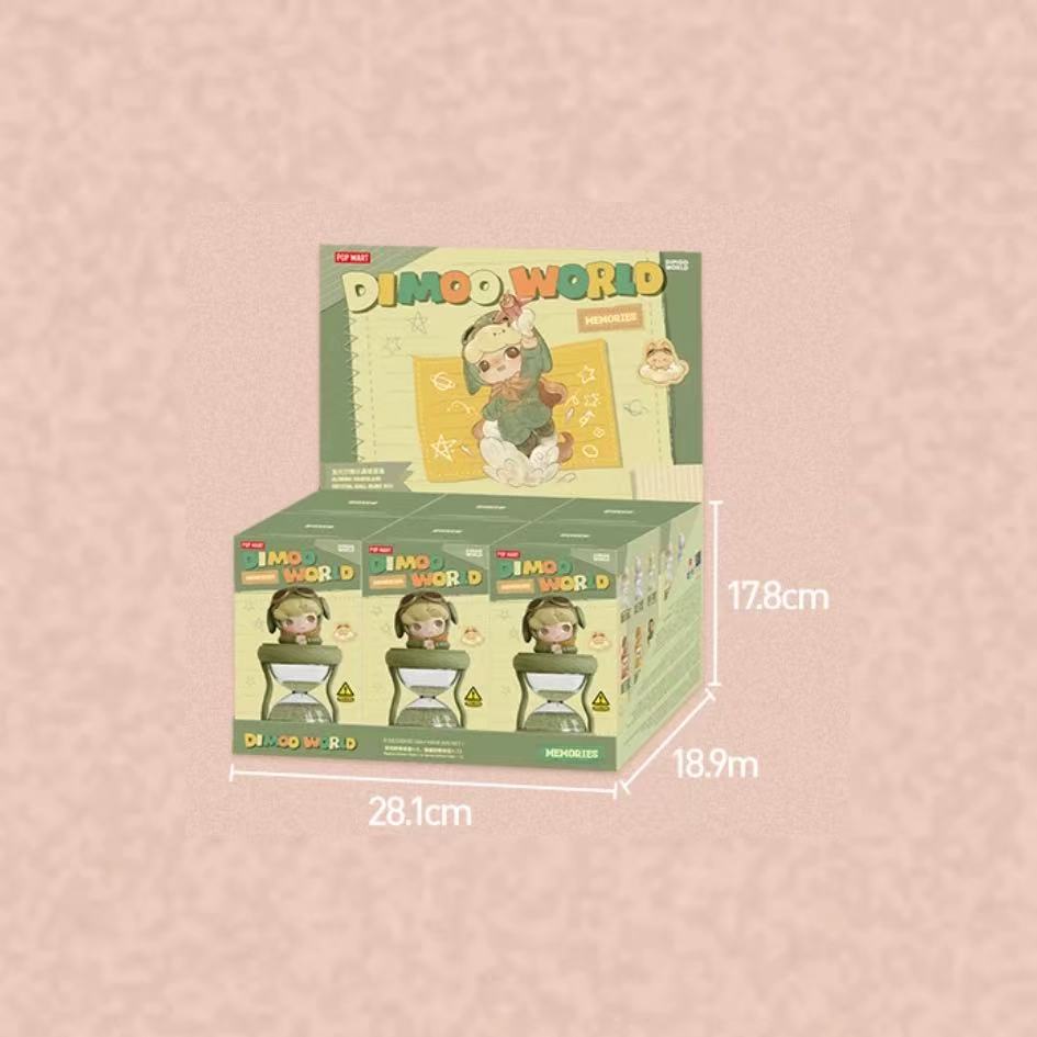 DIMOO Memories We Hold Series-Glowing Hourglass Crystal Ball Blind Box