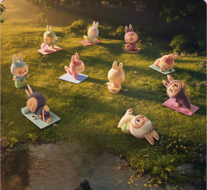 THE MONSTERS Lazy Yoga Series Figures