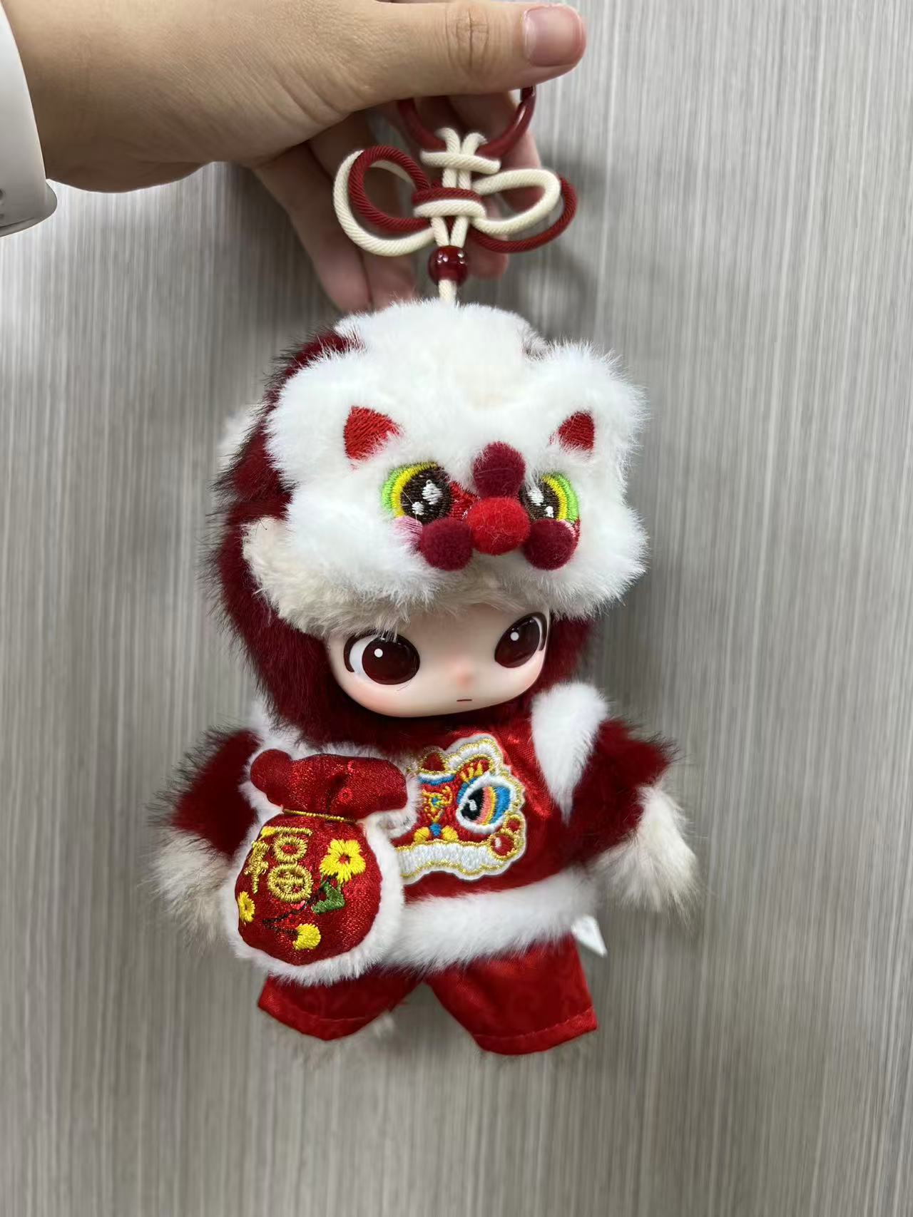 Red lion dance outfit set- Only outfit