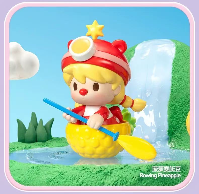 Sweet bean fruit world adventure series figures