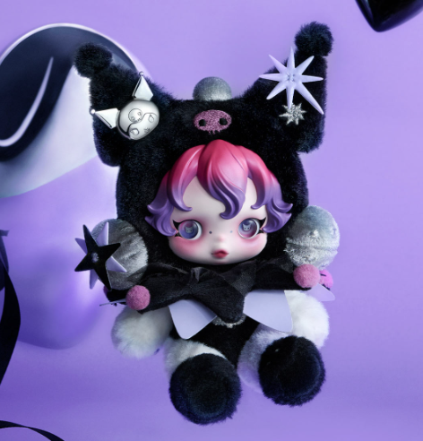 SKULLPANDA × MY MELODY-KUROMI  Plush